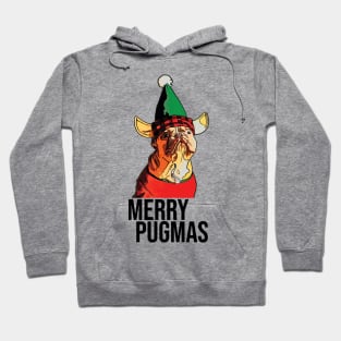 Funny Merry Pugmas Hoodie